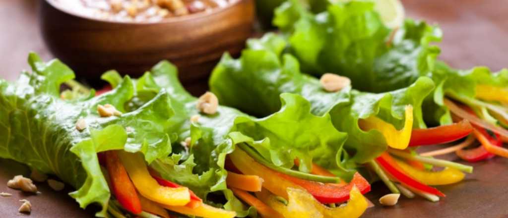 Rollitos de lechuga, una receta fácil y sencilla para los días de calor 