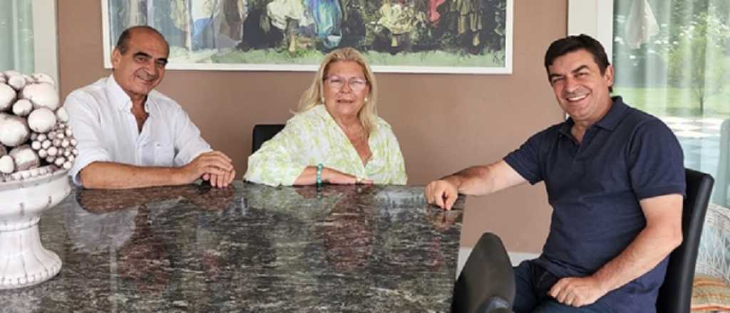 Omar De Marchi se reunió con Elisa Carrió: de qué hablaron