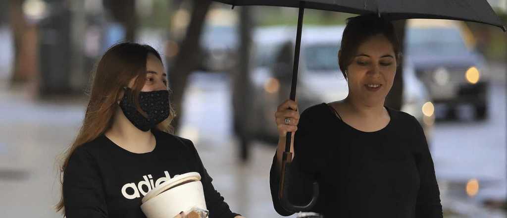 Jueves con probabilidad de lluvias en Mendoza 