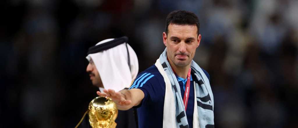 El inesperado problema de salud de Scaloni