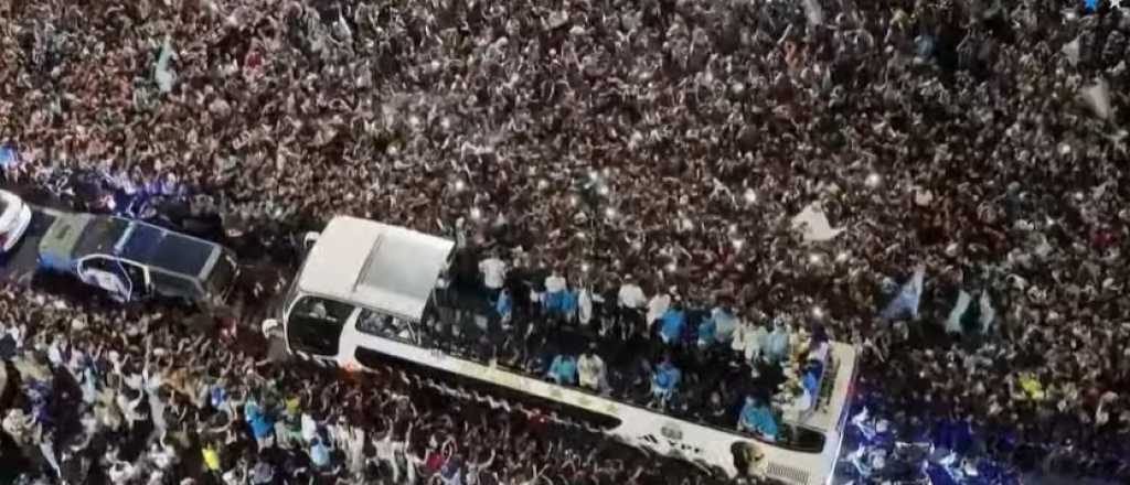 ¡Bienvenidos a casa, campeones del mundo!