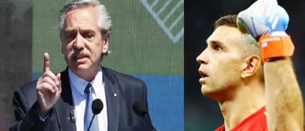 Lo qué pasa cuando Fernández no escucha al Dibu Martínez