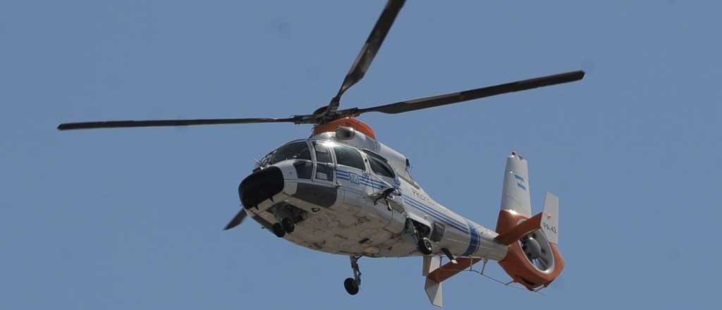 La Scaloneta en el cielo: los jugadores siguieron la caravana en 5 helicópteros