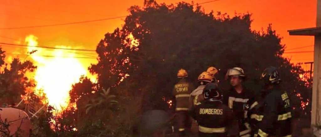 Arde Viña del Mar