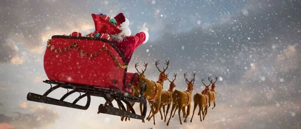 Seguí el recorrido de Papá Noel por el mundo