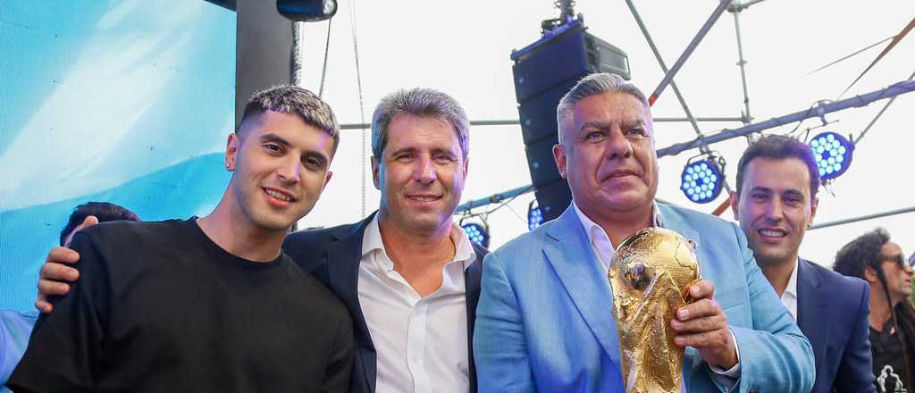 San Juan: una multitud disfrutó de la exhibición de la Copa del Mundo 