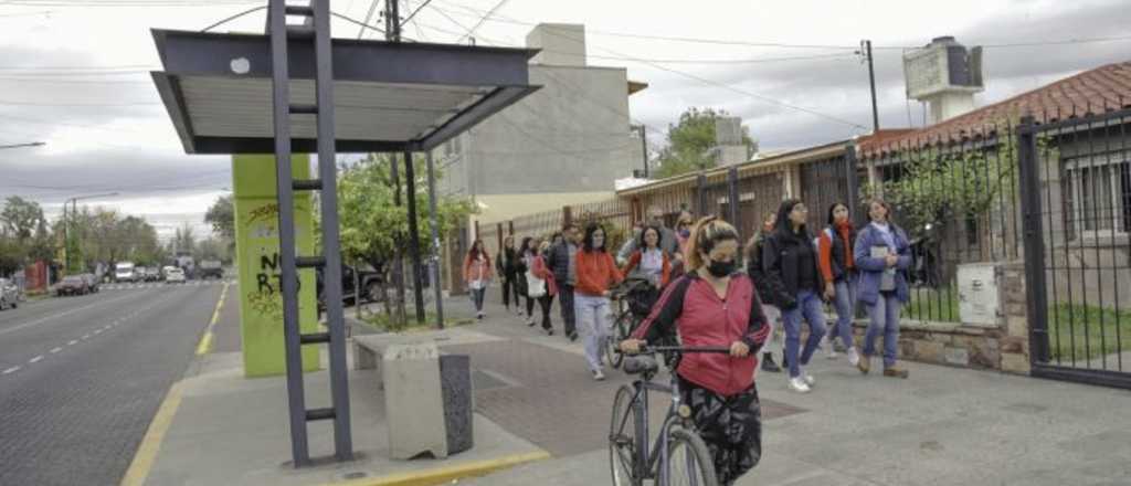 Guaymallén: Villa Nueva centro ya cuenta con nuevas luminarias LED