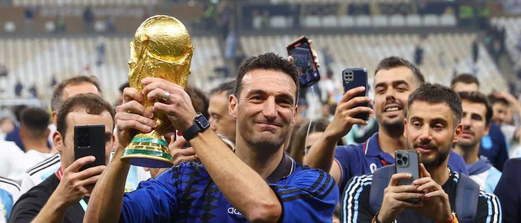 Scaloni, elegido como el mejor DT del mundo 