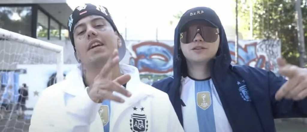 El homenaje de Duki y Bizarrap a la selección récord de reproducciones