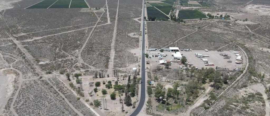 Así está quedando la Ruta 14 que une a Maipú con el Este provincial