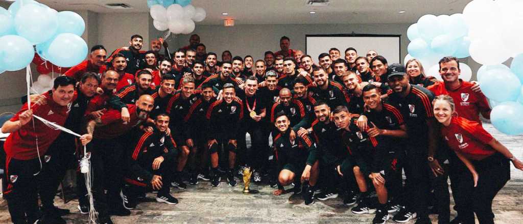 Video: espectacular recibimiento de River para Armani, campeón mundial