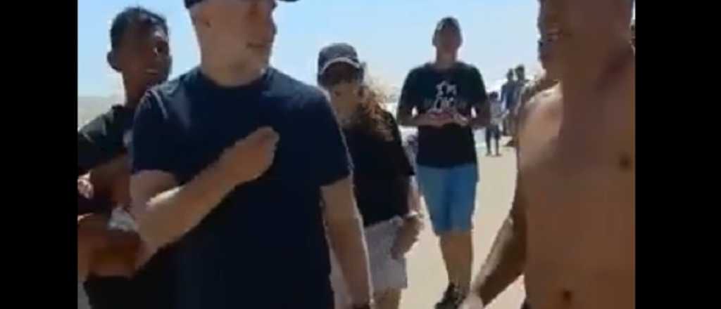 Video: así insultaron a Rodríguez Larreta en una playa de Mar del Plata