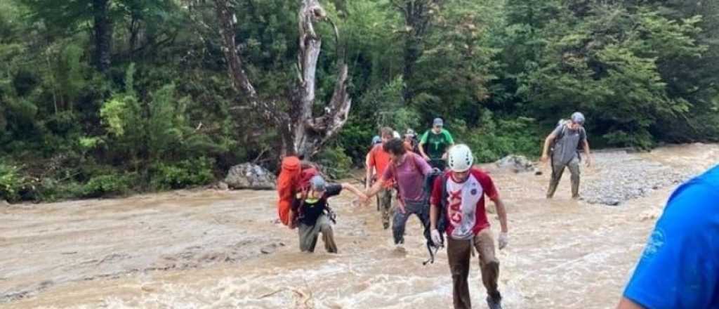 Alud en Bariloche: una turista sufrió la amputación de una pierna