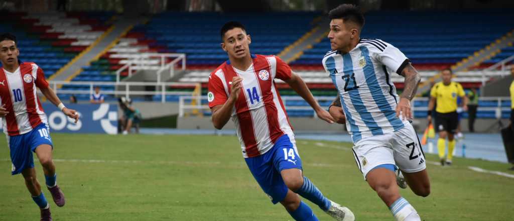 Argentina debutó con derrota ante Paraguay en el Sudamericano Sub 20