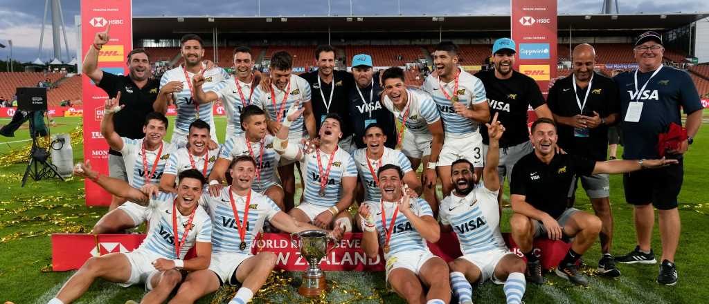 Hazaña y oro para Los Pumas 7's, con el mendocino Isgró figura