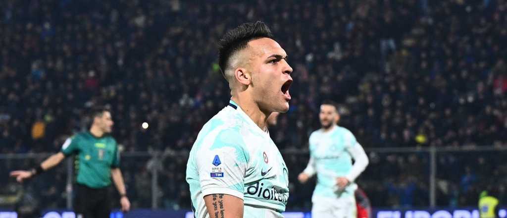 Videos: doblete de Lautaro Martínez para el triunfo del Inter