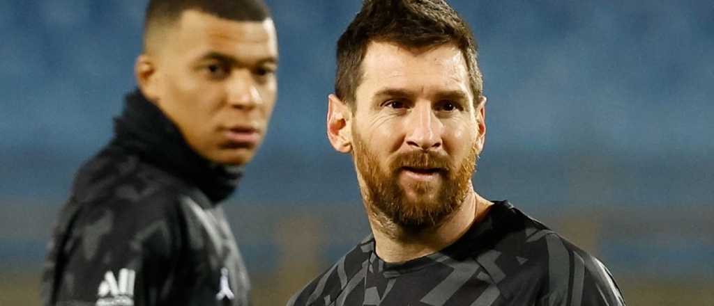 Con Messi, pero sin Neymar ni Mbappé, juega el PSG