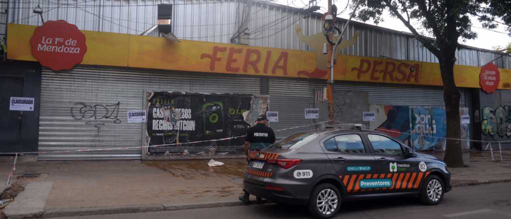 Fotos: clausurado y desolado, así quedó el persa incendiado de Ciudad