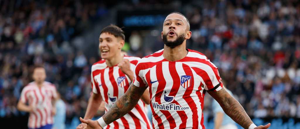 Con los campeones mundiales, ganó Atlético de Madrid