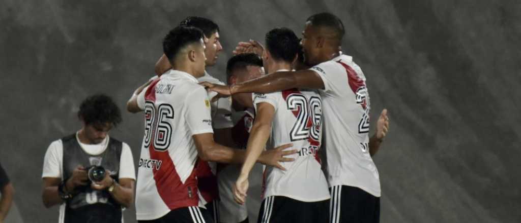 En un partido lleno de polémicas, River venció a Argentinos