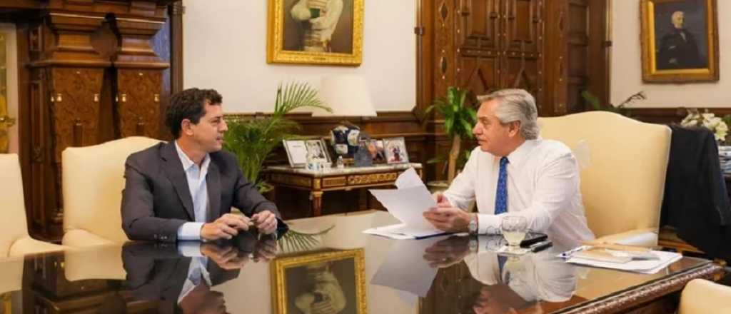 Alberto Fernández y Wado De Pedro se reunieron para limar asperezas