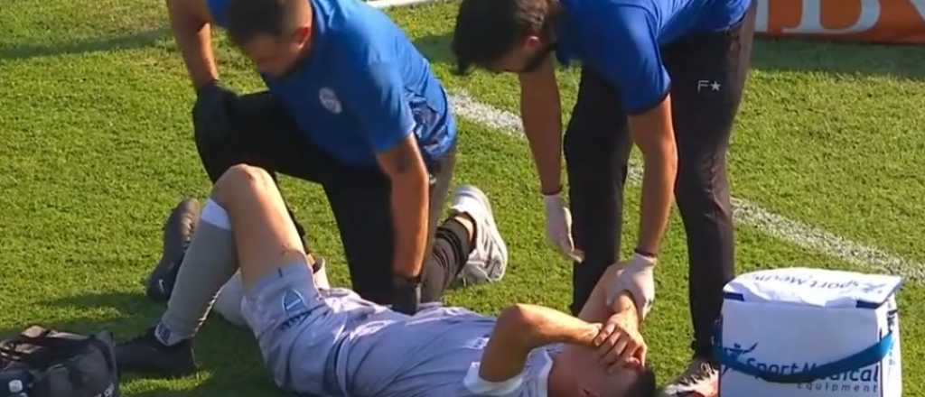 Baja para Godoy Cruz: Ferrari se rompió los ligamentos cruzados 