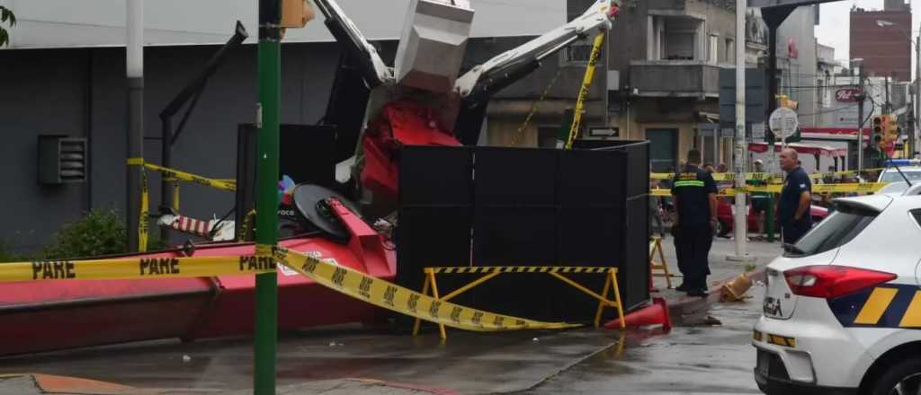 Una mujer murió aplastada por una grúa en un shopping de Uruguay