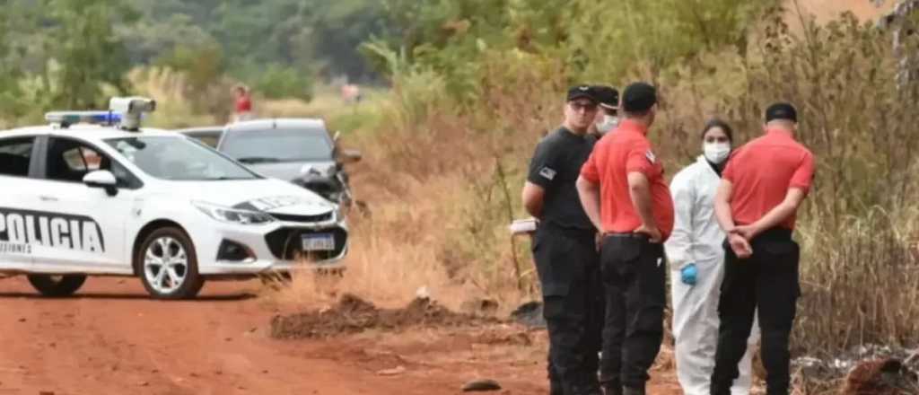 Una mujer descubrió un cadáver quemado en Misiones