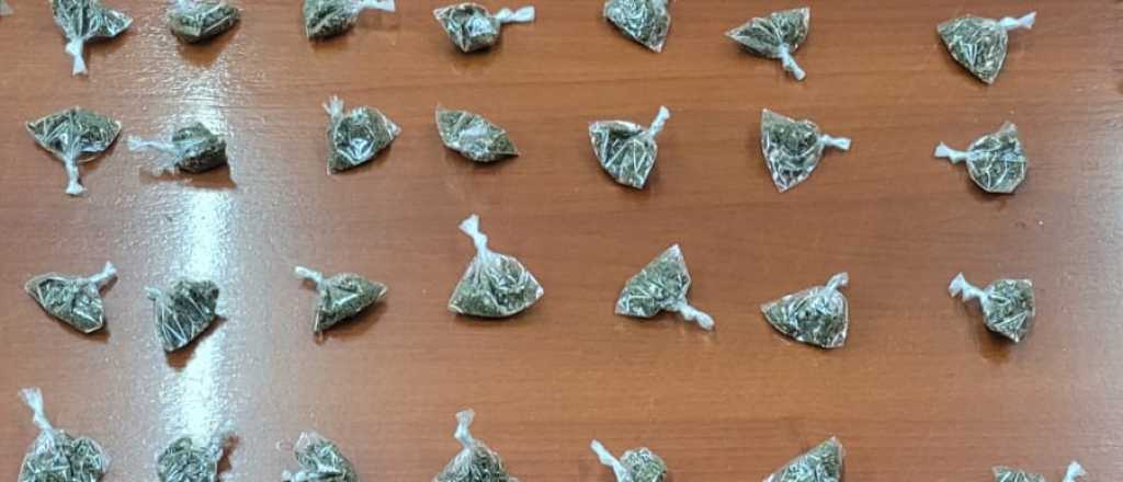 Arrestaron a una mujer que hacía delivery de drogas en San Rafael