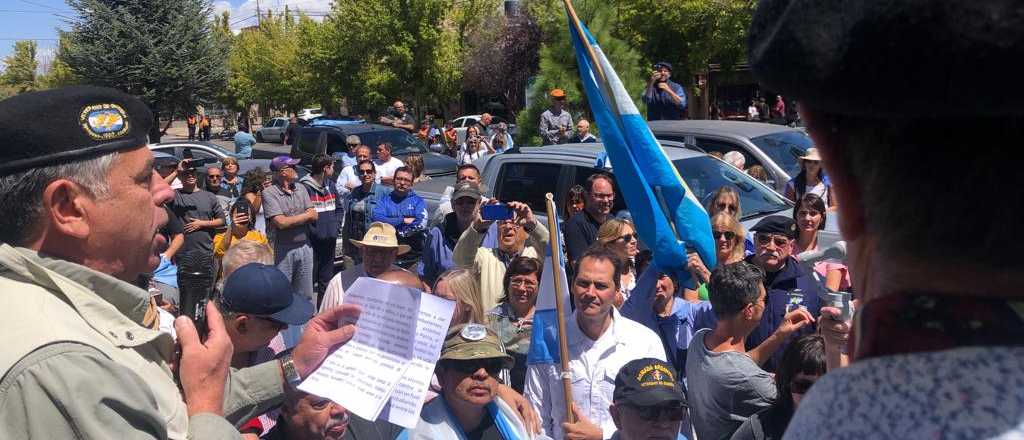 La caravana por la entrega de tierras a mapuches culminó en Malargüe 