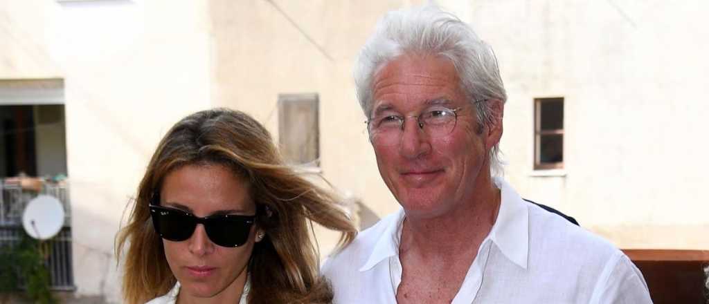 Richard Gere estuvo internado y su esposa luego publicó una foto