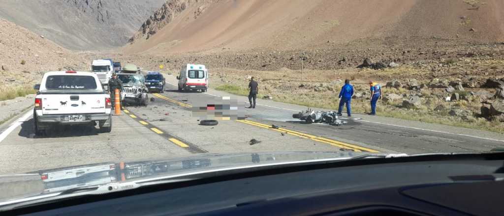 Grave choque en ruta 7 en Punta de Vacas: dos muertos