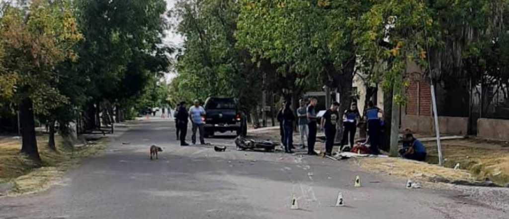 Una joven motociclista murió en un accidente en San Rafael