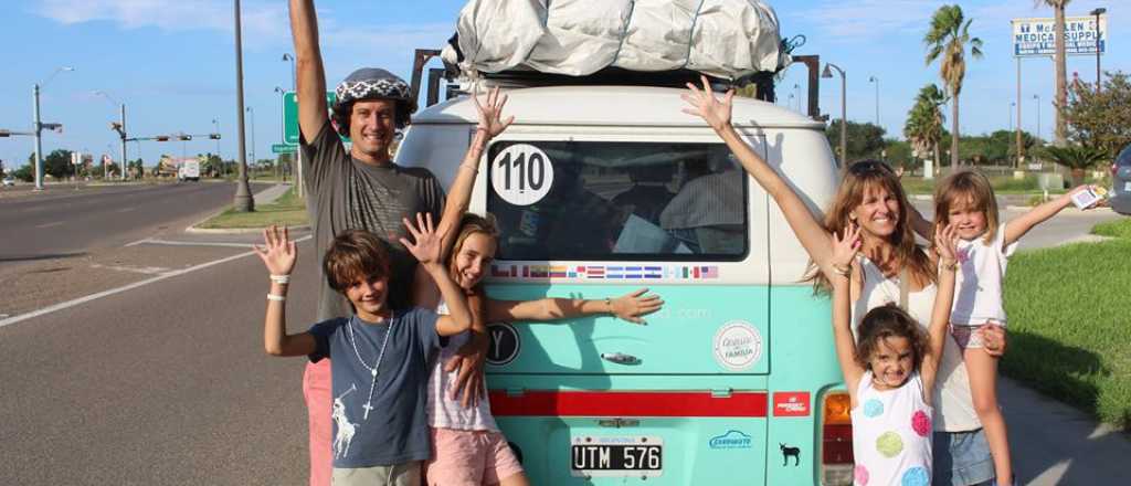 Una familia argentina recorrió 13 países para ver al papa Francisco