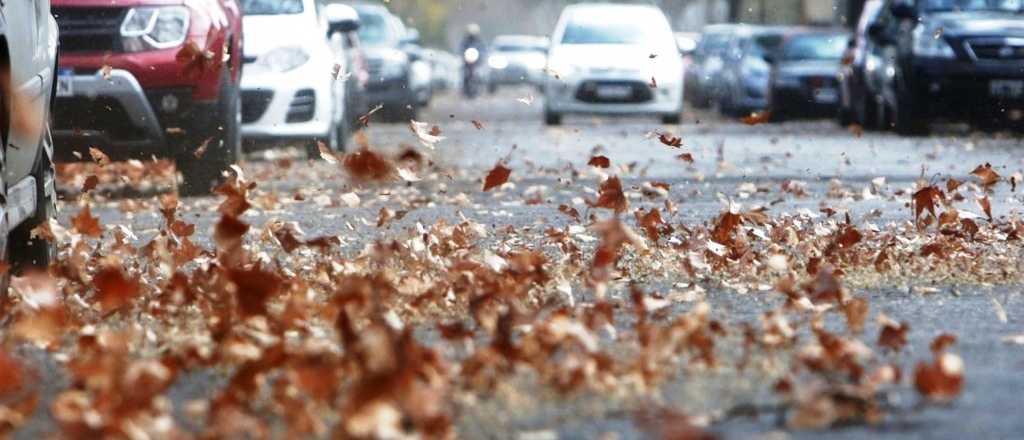 Alerta rojo por fuertes ráfagas de Zonda y nevadas en Mendoza