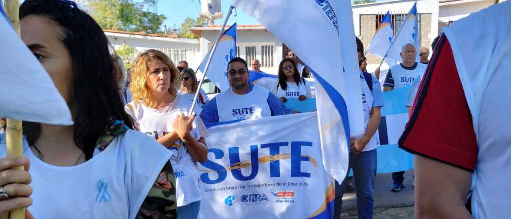 El SUTE se moviliza esta tarde por las calles de Mendoza