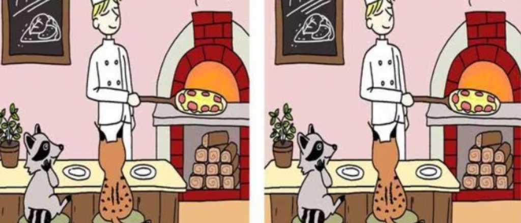 Reto viral: ¿Te animás a encontrar las 3 diferencias en la imagen?