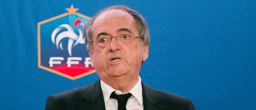 Escándalo en Francia: renunció el presidente de la Federación de Fútbol