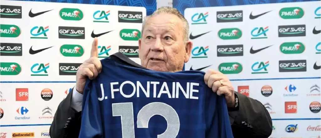 Murió Just Fontaine, dueño del récord de goles en un Mundial