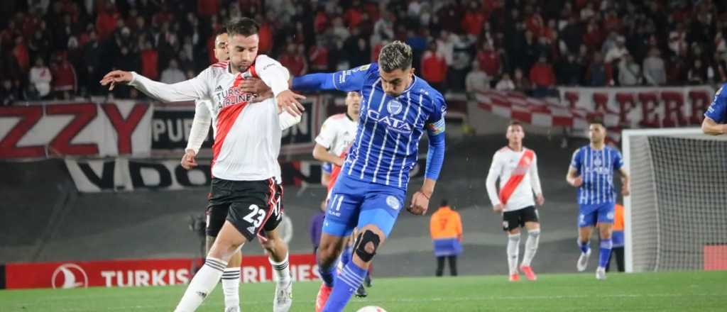 Godoy Cruz visita a River en el Monumental, donde no pierde hace 8 años