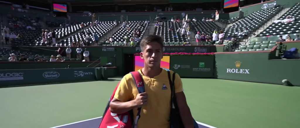 Por derrotas de Báez y Cerúndolo, no quedan argentinos en Indian Wells