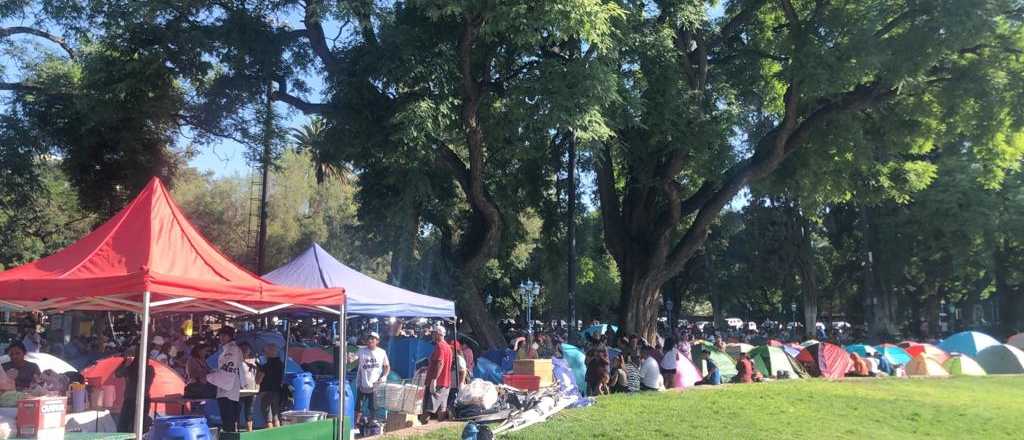 Ciudad denunció al Polo Obrero e intenta frenar el acampe