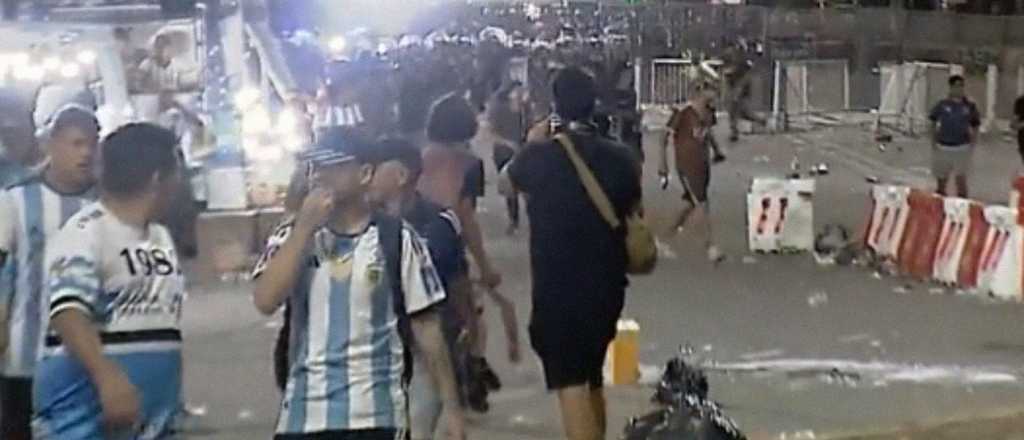 Incidentes en las afueras del Monumental en la previa de Argentina-Panamá