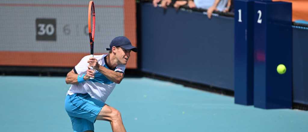 Duro golpe para Schwartzman en el Masters 1000 de Miami