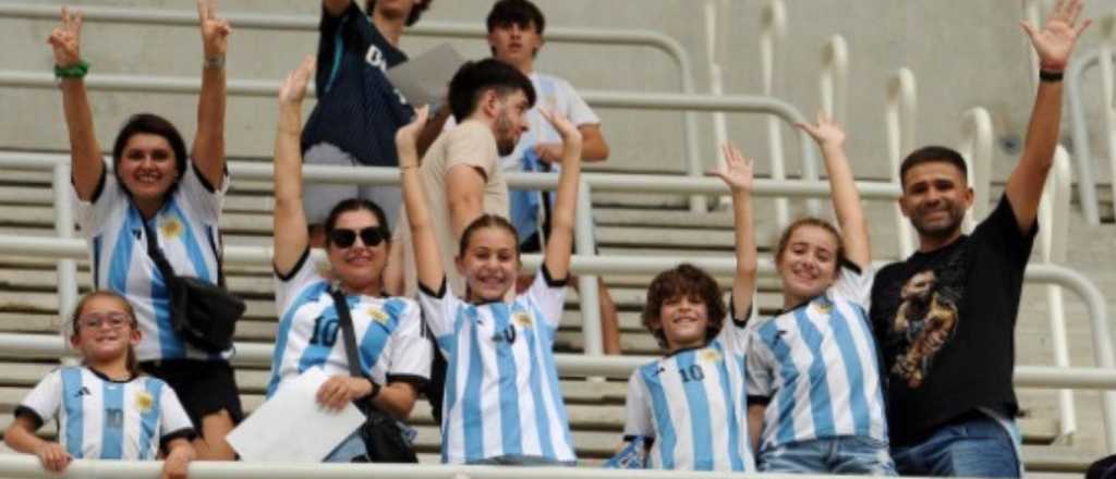 Imágenes de la previa de la fiesta de la Selección en Santiago del Estero