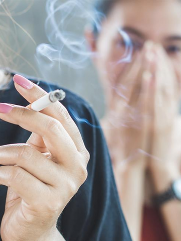 Cómo atrapar y eliminar el humo y olor a humo de tabaco, cigarros y puros  con un purificador de aire 