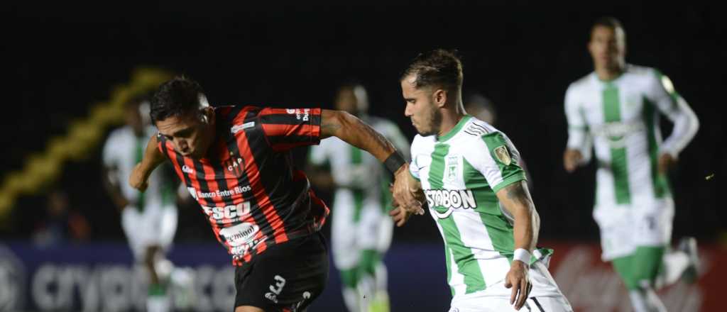 Patronato acarició la hazaña pero cayó ante Atlético Nacional en su debut