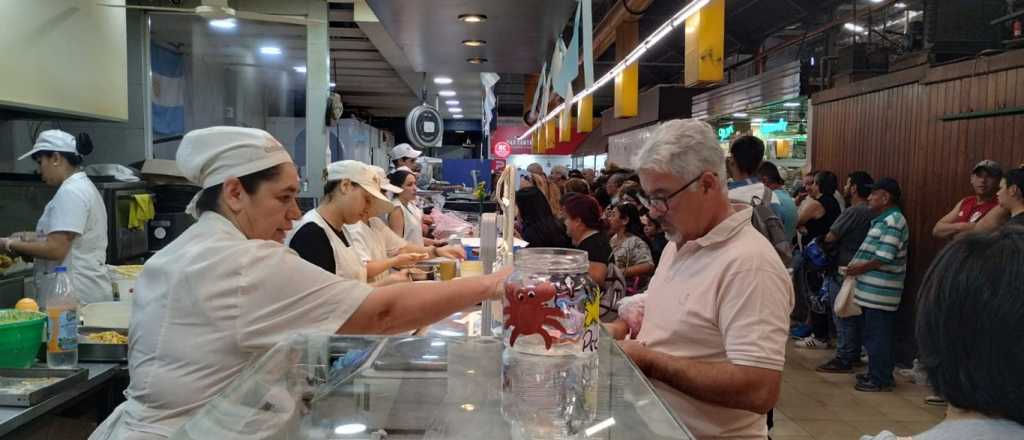 Las compras por Semana Santa "coparon" el Mercado Central 