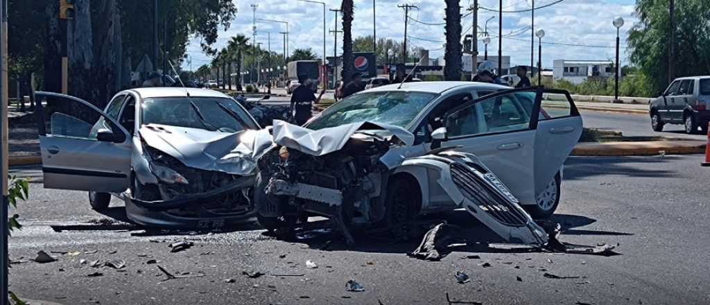 Choque y muerte en San Martín