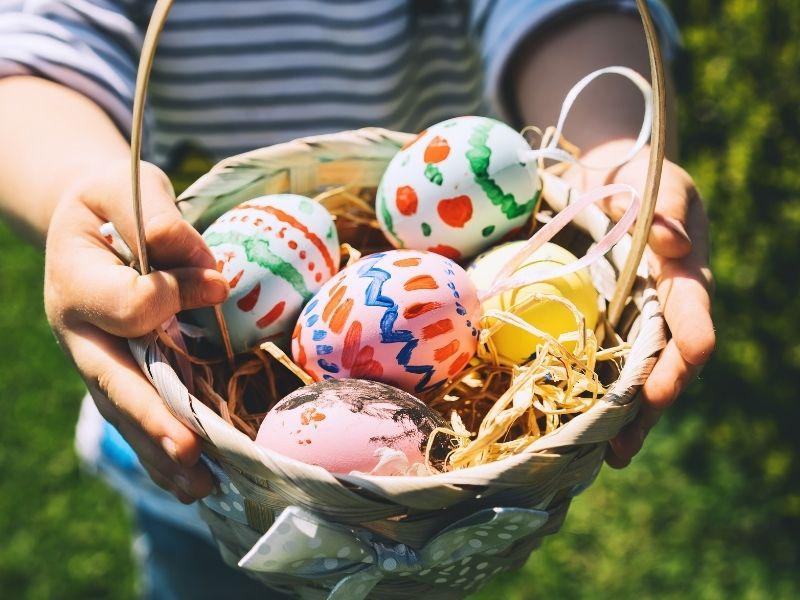 El origen de los huevos de Pascua